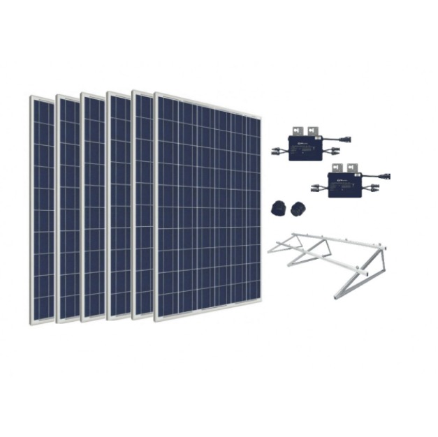 Paquete 6 paneles solares 720 kWh/bimestre